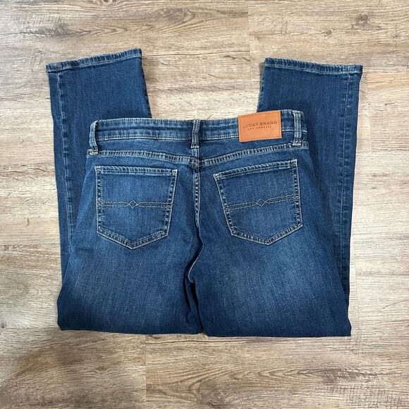 Lucky Brand Denim - Lucky Brand Womens Size 8/29 Sweet Crop Jeans Dark Wash Denim